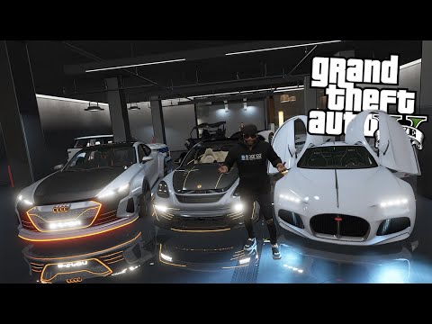 TORNO a RUBARE AUTO di LUSSO (+BUGATTI SEGRETA) - GTA 5 MOD VITA DA GANGSTER (6) #115