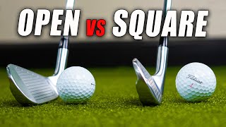 What you Must Know about Having an Open vs Square Club Face!