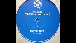 Kareem - Rumours And Lies (3 A.M.)