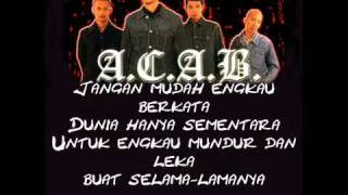 Download lagu A C A B bangun lyrics.mp4 mp3