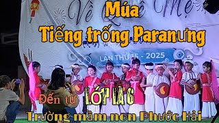 Múa Tiếng trống Paranưng| trường Mầm non Phước Hải| Quí Ni Channel #QuiNiChannel