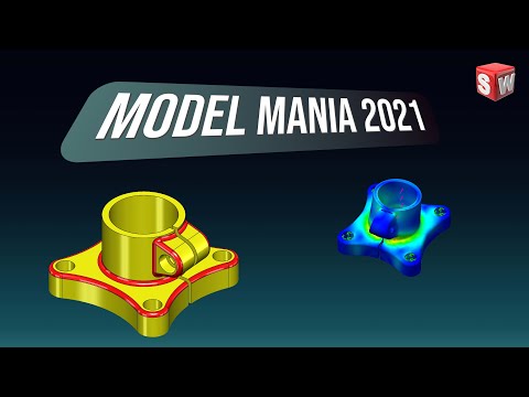 SolidWorks Model Mania 2021 - Full CAD Challenge Explained!