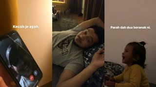 Download lagu Daddy Shukri Yahaya tak kasi Aaira Ameena tido dulu sebab nak ajak main2 mp3