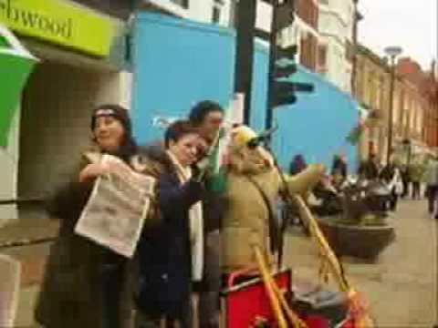 BNP members dance with blacks