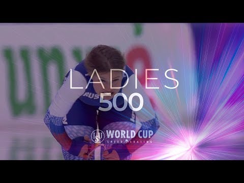 Olga Fatkulina (RUS) | 1st place Ladies 500m  | World Cup Minsk 2019 | #SpeedSkating