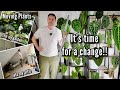 Full Day Of Plant Care Re Arranging My House For Winter Day 1