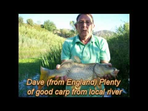 Fishing holidays in spain, our first three visitors.