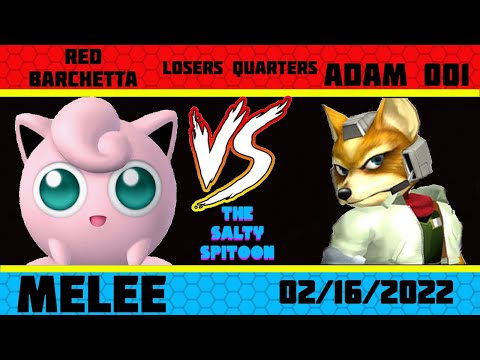 Salty Spitoon Melee #4 Losers Quarters - RedBarchetta (puff) vs Adam001 (fox)