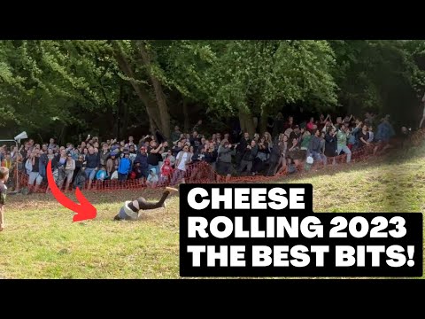 Cheese Rolling 2023 EXTREME INJURIES CRAZY Sport!
