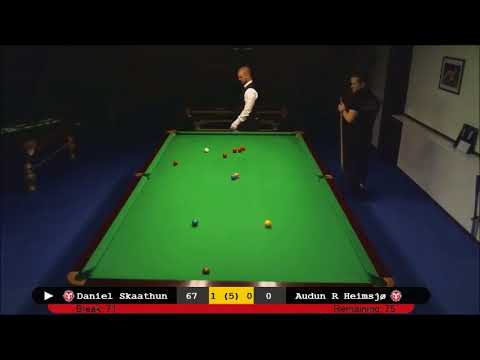 117 Snooker Century break by Daniel Skaathun