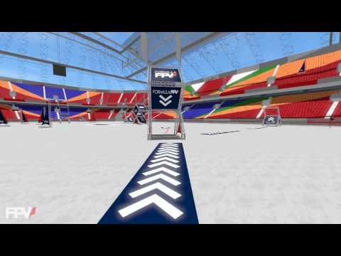 Race Track Render v1 Amsterdam ArenA - FormulaFPV