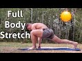 Outdoor Full Body Stretch on a Hot Sunny Day