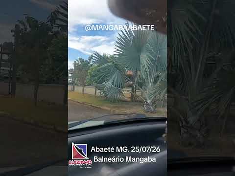 Abaeté MG. 25/07/26. Balneário Mangaba. Nosso povo nossa gente. 