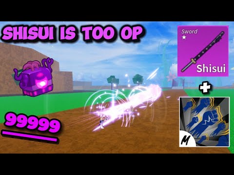 Shisui & Godhuman One Shot Combo | Update 20 | Blox Fruits