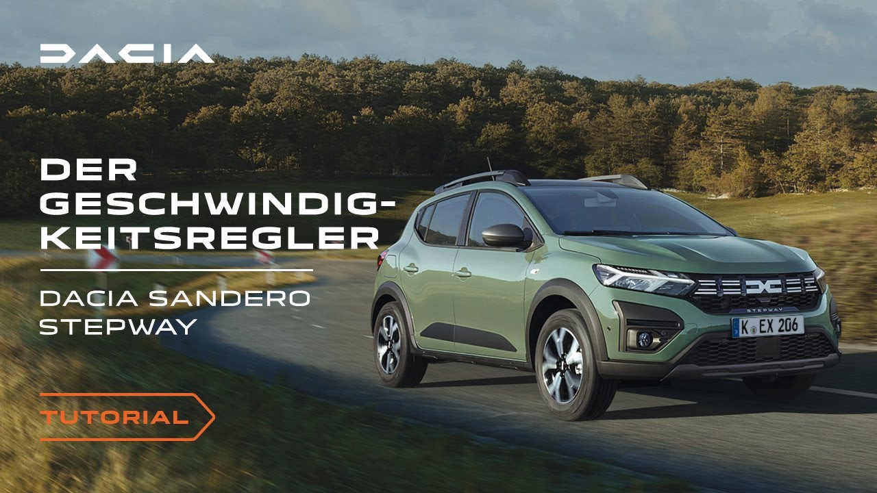 Sandero und Sandero Stepway – Tempopilot