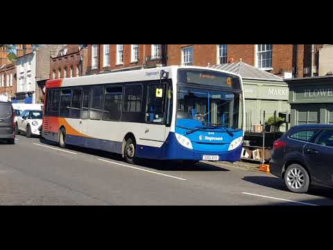 Here is the stagecoach bus 36440 on the number 4 in Farnham Saturday 8 October 2022