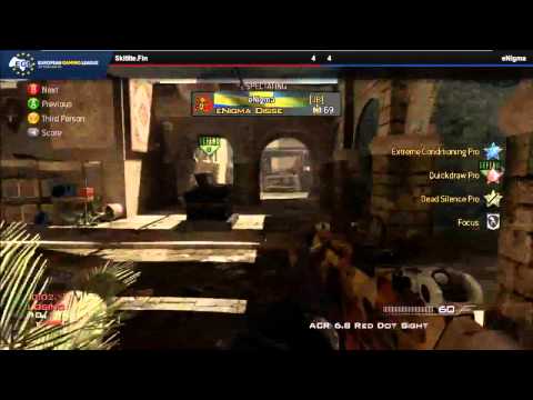 EGL6 : Call of Duty : MW3 (Xbox 360) : Skitlite.Fin vs eNigma : Map 4 - Grand Final