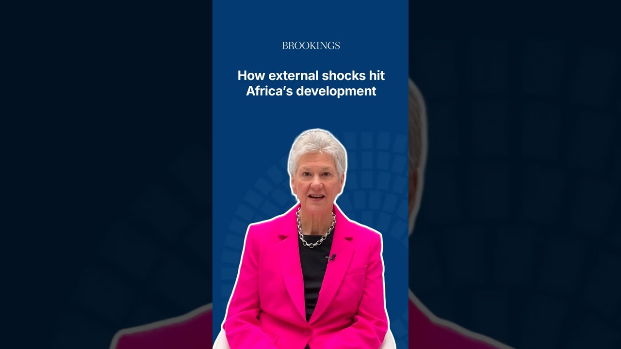 How external shocks hit Africa’s development