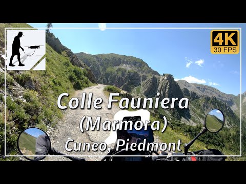 Colle Fauniera (Marmora), Road SP113, Cuneo, Piedmont, Italy - by motorcycle