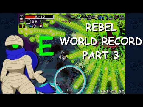 Nuclear Throne Former Rebel WR 0-1 L18 - 172330 Kills (Part 3)