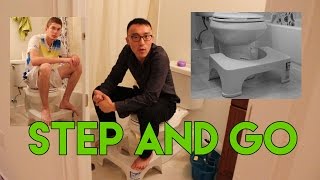Trying The Step and Go - Toilet Posture Converter