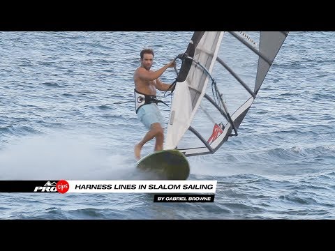 Pro Tips | Harness lines length and position in slalom sailing