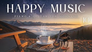 【Piano & Guitar】Calm Relaxing Instrumental Background Music for Work, Study, and Chill Time