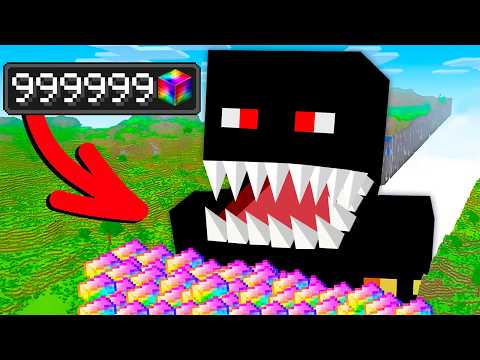 Minecraft, But I Eat 1,000,000 of Rare Ores...