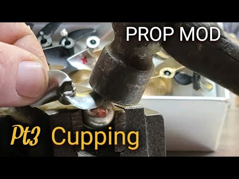 Rc Boat Propeller Pt3 Cupping - Detounged, Balanced, & Sharpened