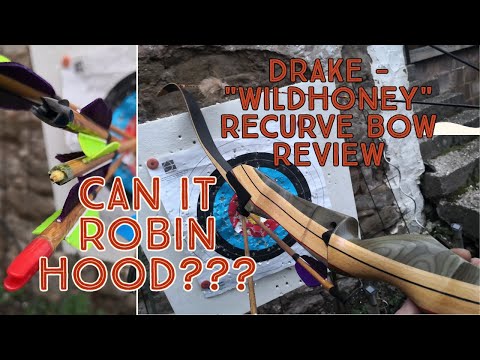 Drake "Wild honey" Recurve Bow Review / Archery