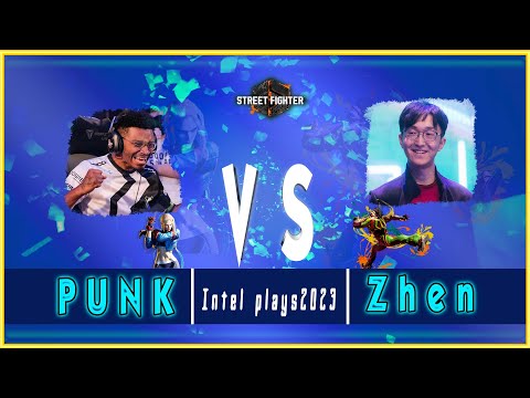 Punk (Cammy) VS   Zhen (Deejay) - 【Street Fighter 6】- Intel Gamer Days 2023 - Sf6- 4K UHD