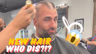Shaving the Hair and Beard off!😳