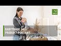 Neu: Babytrage mit Lammfell