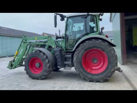 Video: Fendt 516 Vario traktor med frontlæsser 1