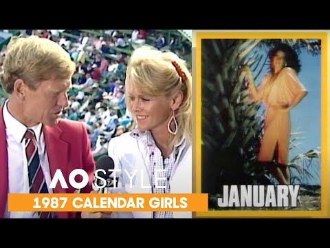 Calendar Girls at the Australian Open 1987 | AO Style