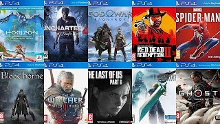 Top 45 Best PS4 Games of All Time | Best PLAYSTATION 4 Games So Far...