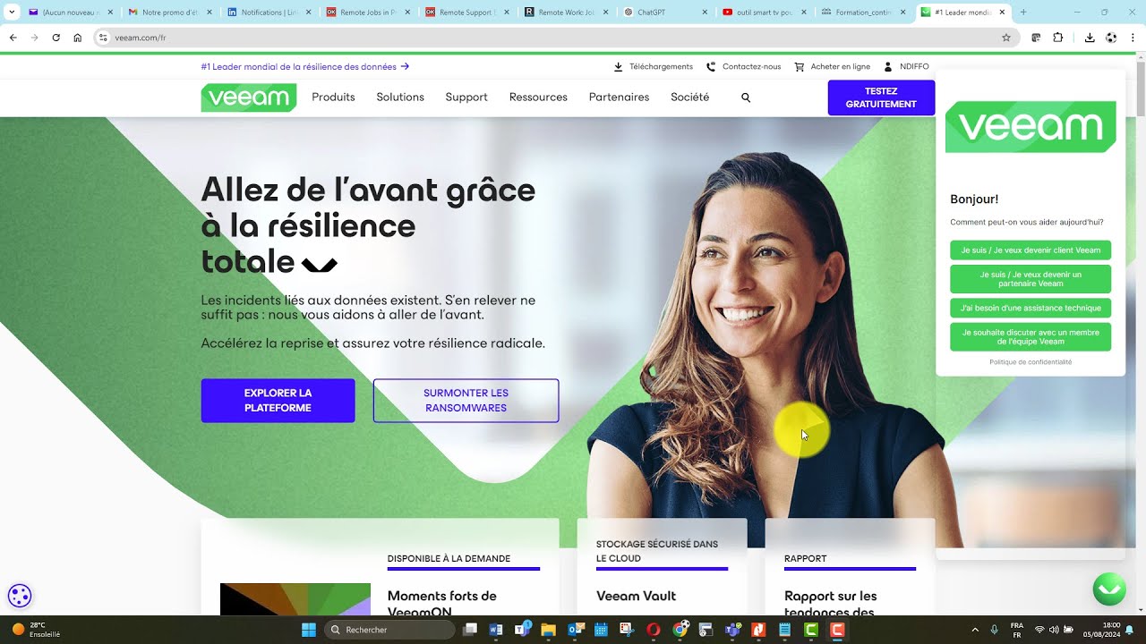 Installation et configuration de Veeam backup and replication 12.1