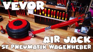 VEVOR Air Jack 5T pneumatischer Wagenheber