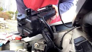 2005 Honda Odyssey Fuse Box Replacement - engine compartment