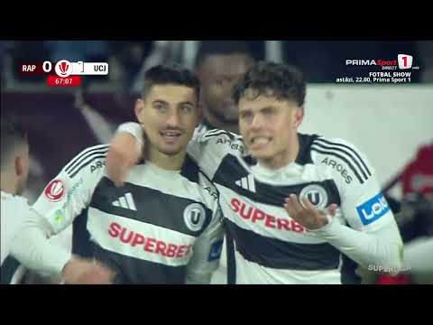 REZUMAT: Rapid - "U" Cluj 0-2. Gâlcă, surclasat de Bergodi în Giuleşti