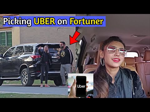 Picking Up UBER RIDES in FORUNER | Crazy Reactions | LahoriFied Pranks