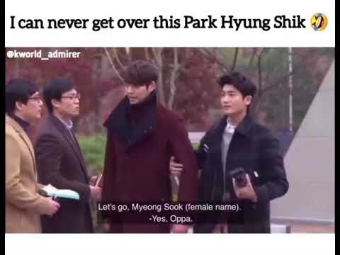 I can never get over this park hyung shik 😂💜 #theheirs #parkhyungsik