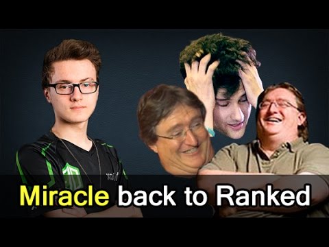 Miracle back to solo ranked MMR — NotLikeThis Dota 2
