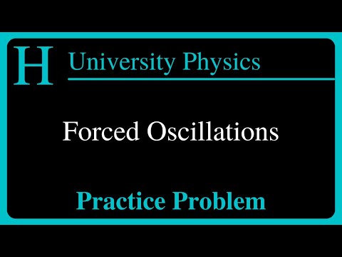 Forced Oscillations on a Mass, Spring, and Damper System - Maximum Amplitude Problem