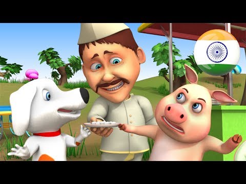 Chunnu Munnu The Do Bhai | Hindi Balgeet | Nursery Rhymes in Hindi by Little Treehouse