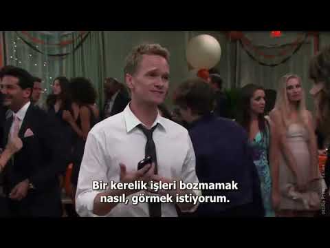 Robin, Nora için Barneye taktik veriyor /Himym