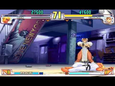SF3 3S Commission   Ken Daigo Umehara VS Chun Li Justin Wong EVO 2004 1st Match360p H 264 AAC