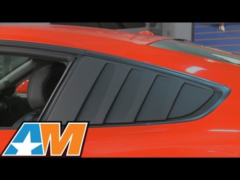 2015-2017 Mustang Cervini's Quarter Window Louvers Review & Install