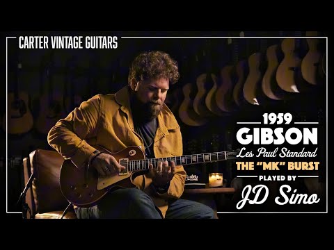 JD Simo plays "The MK Burst" | 1959 Gibson Les Paul Standard | Carter Vintage Guitars | Nashville TN