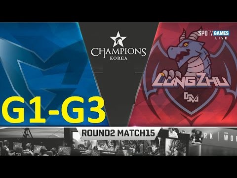 SSG vs LZ Game 1-3 Highlights - 2017 LCK SPRING SPLIT - FULL HIGHLIGHTS